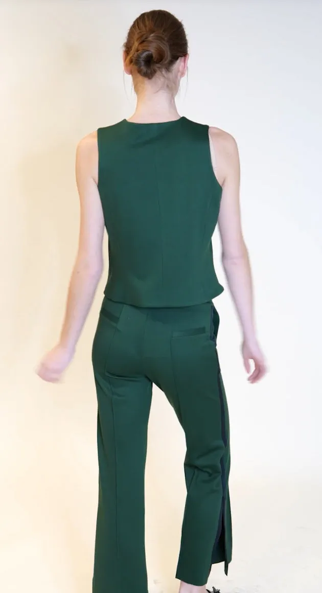 31594 Agata Green Waistcoat