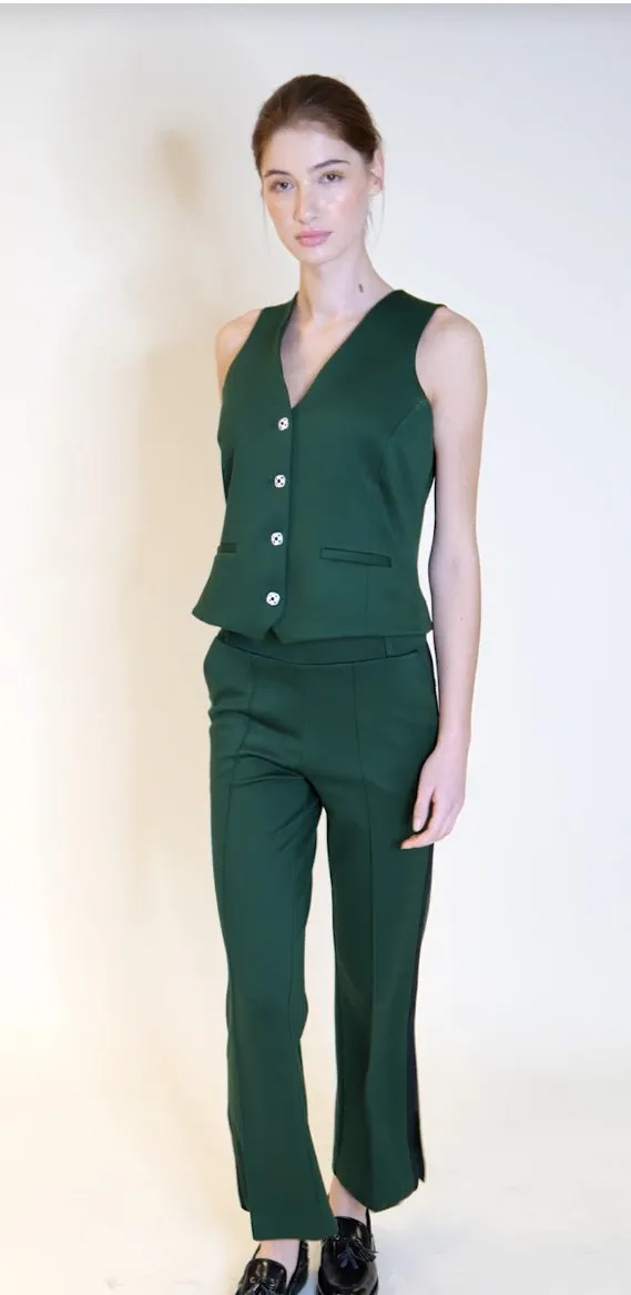 31594 Agata Green Waistcoat