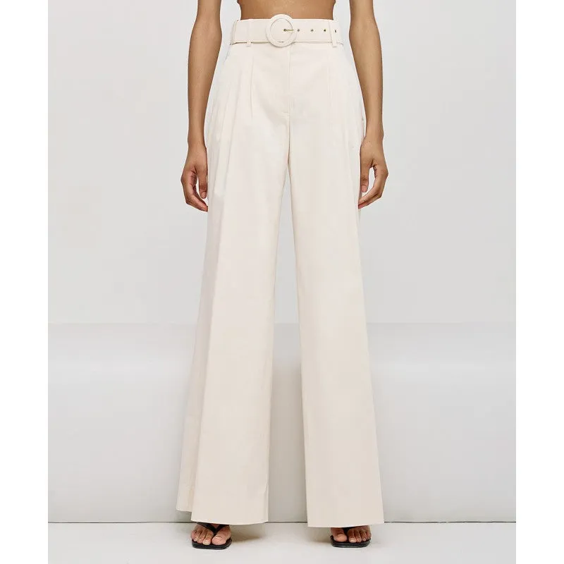 Access Fashion Vanilla Pants With Belt