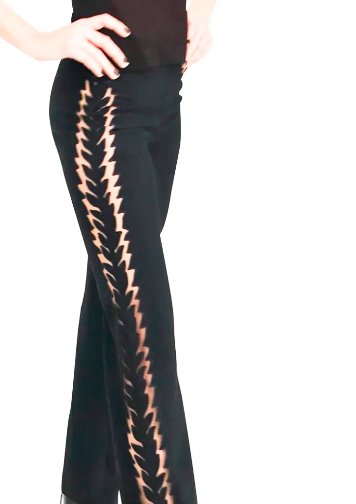 Alexander McQueen Mesh Panel Trousers