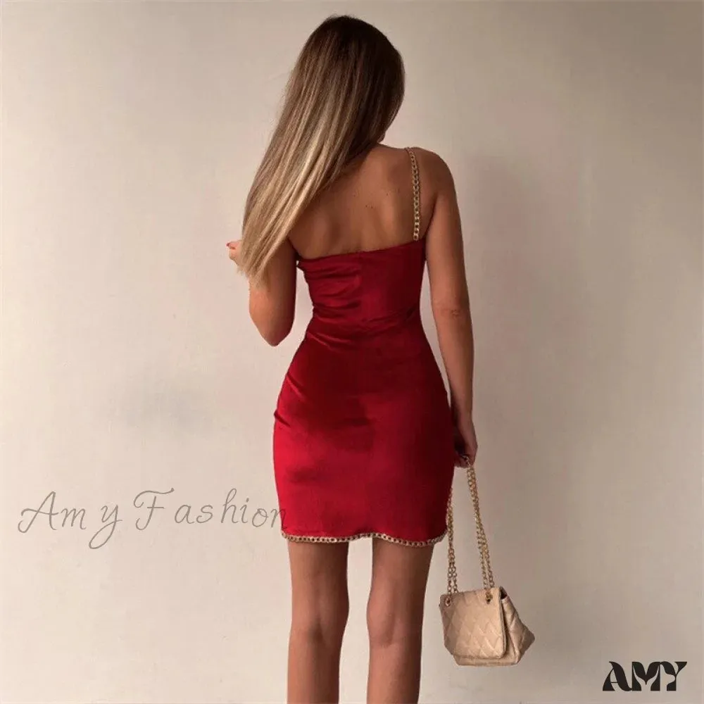 Amy Fashion - Elegant Bodycon Party Dress