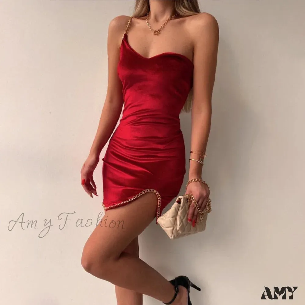 Amy Fashion - Elegant Bodycon Party Dress