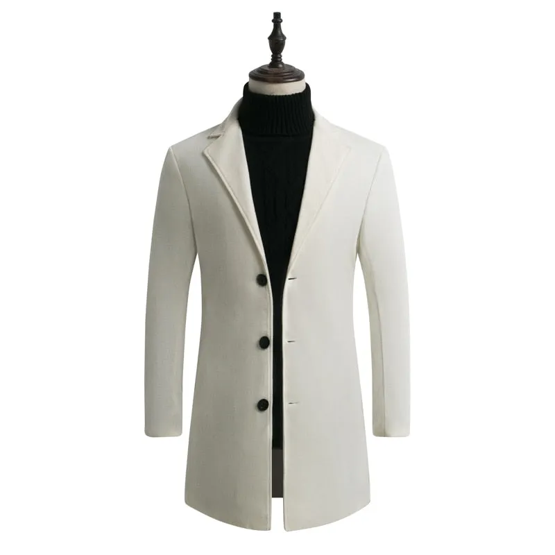 Angelo Ricci™ Designer Business Style Overcoat