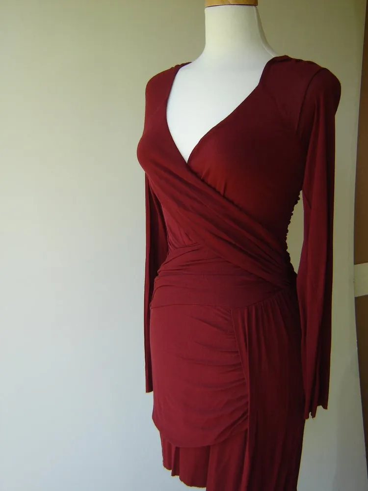 Baily 44 Dress in Burgundy