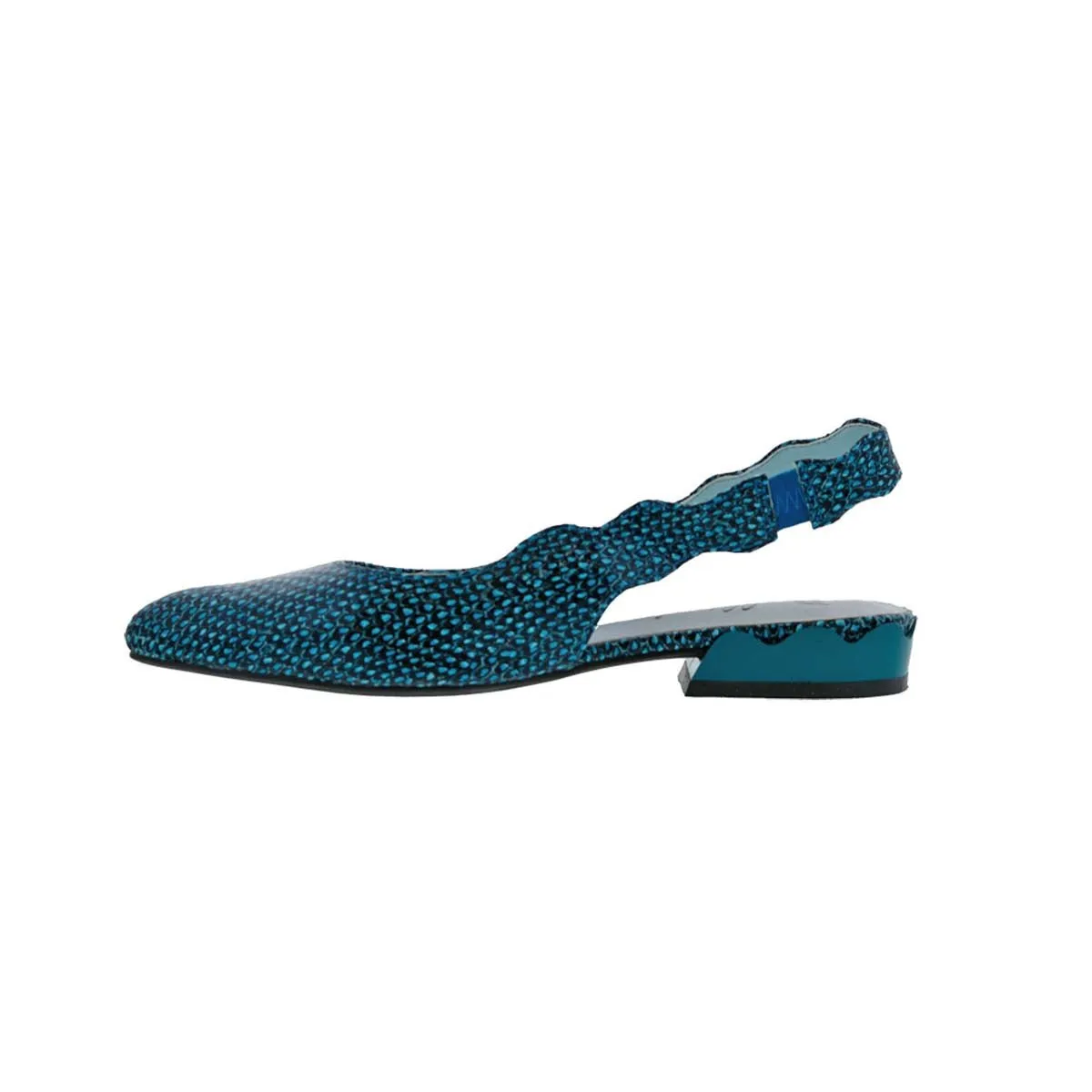 Bellini Frolic Women Slip-on Pump Shoes In Turquoise Synthetic