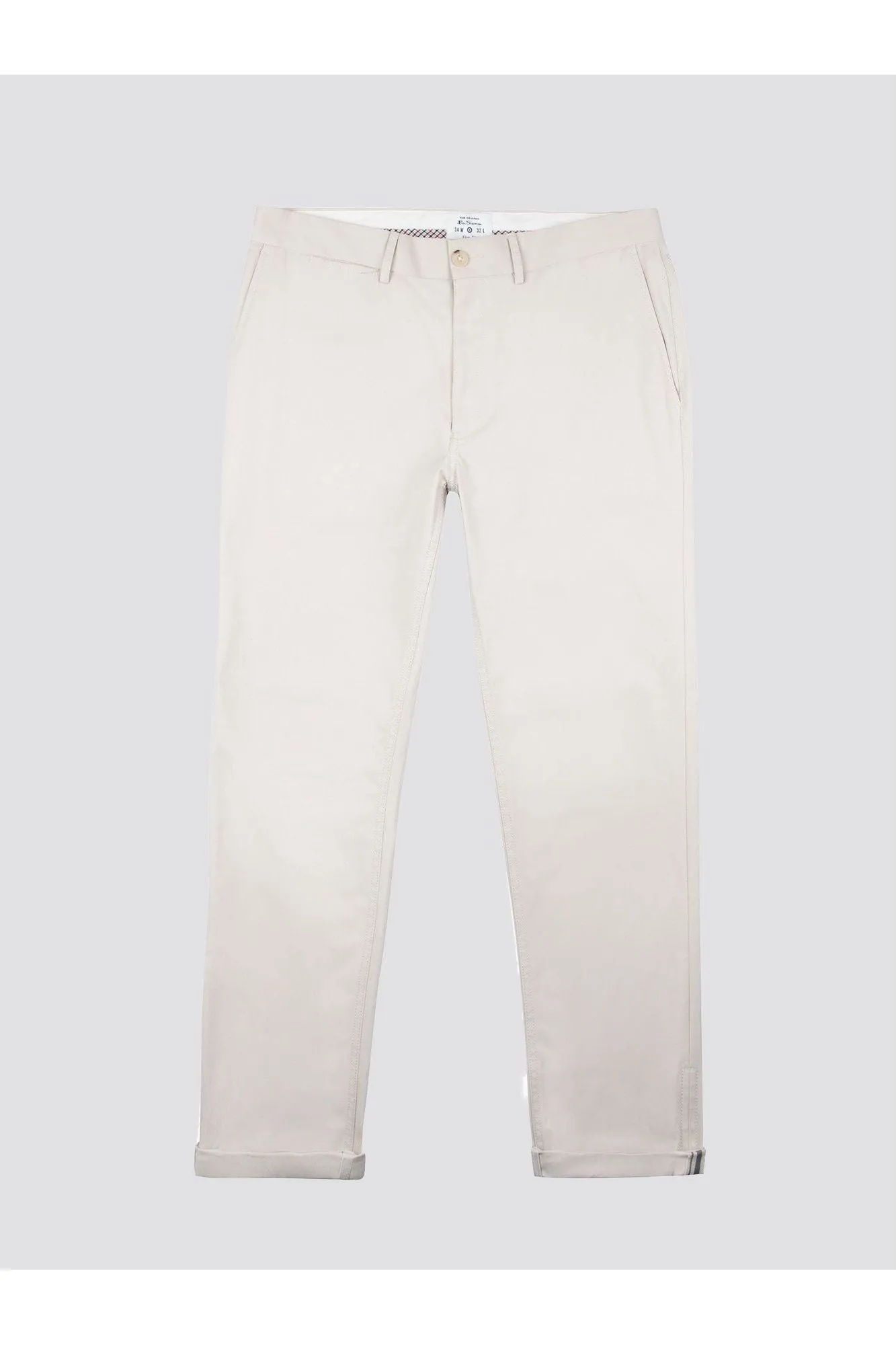 Ben Sherman - Signature Slim Stretch Chino 030 Putty - Trouser