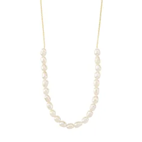 BERTHE pearl necklace gold-plated