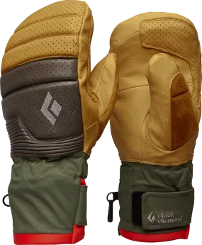 Black Diamond Men&#x27;s Progression Mitts Natural/Walnuts | Buy Black Diamond Men&#x27;s Progression Mitts Natural/Walnuts here | Outnorth