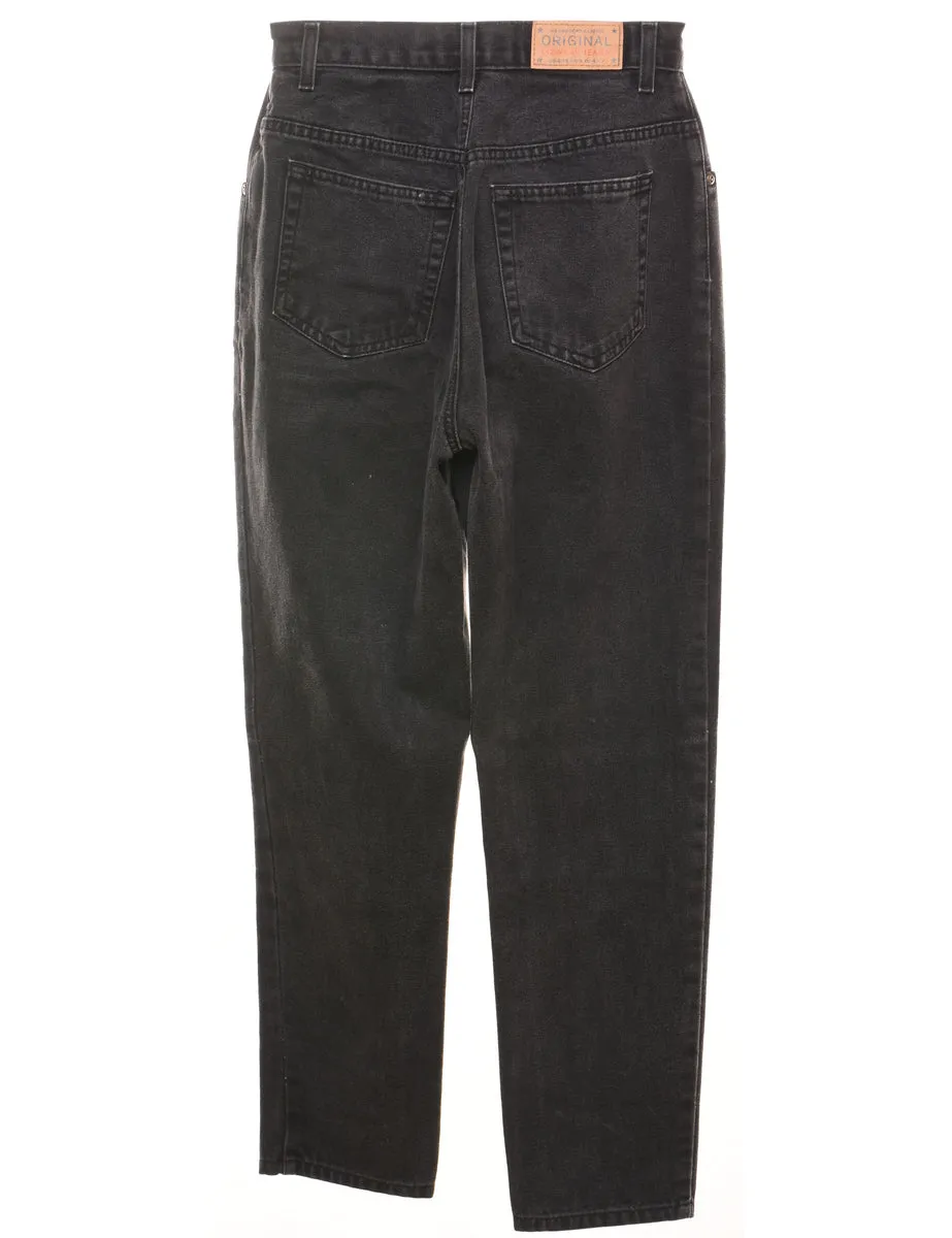 Black Tapered Jeans - W26 L28