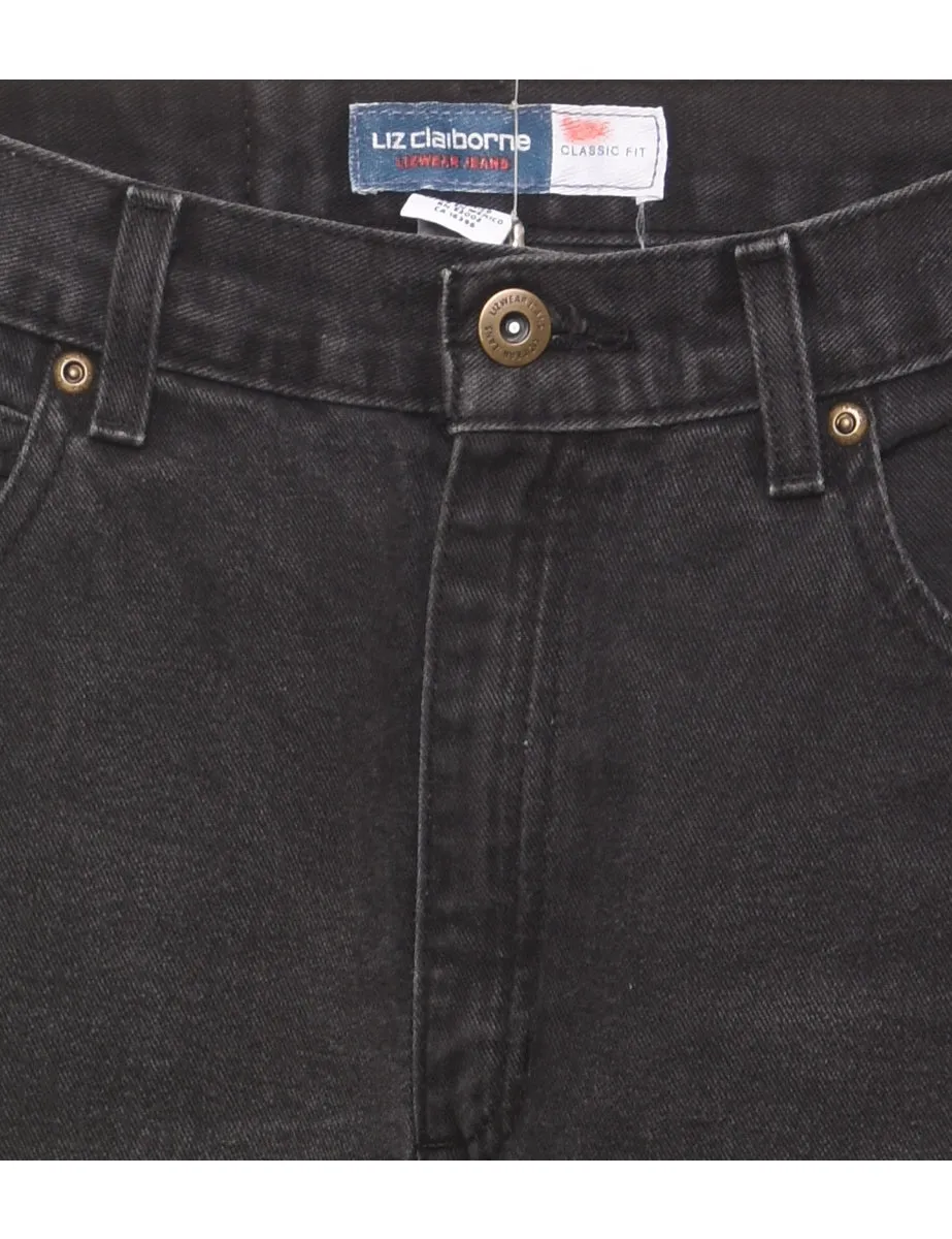 Black Tapered Jeans - W26 L28