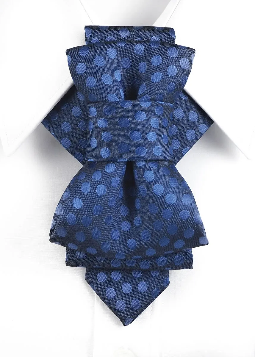 BOW TIE "BLUE CHAMPAGNE"