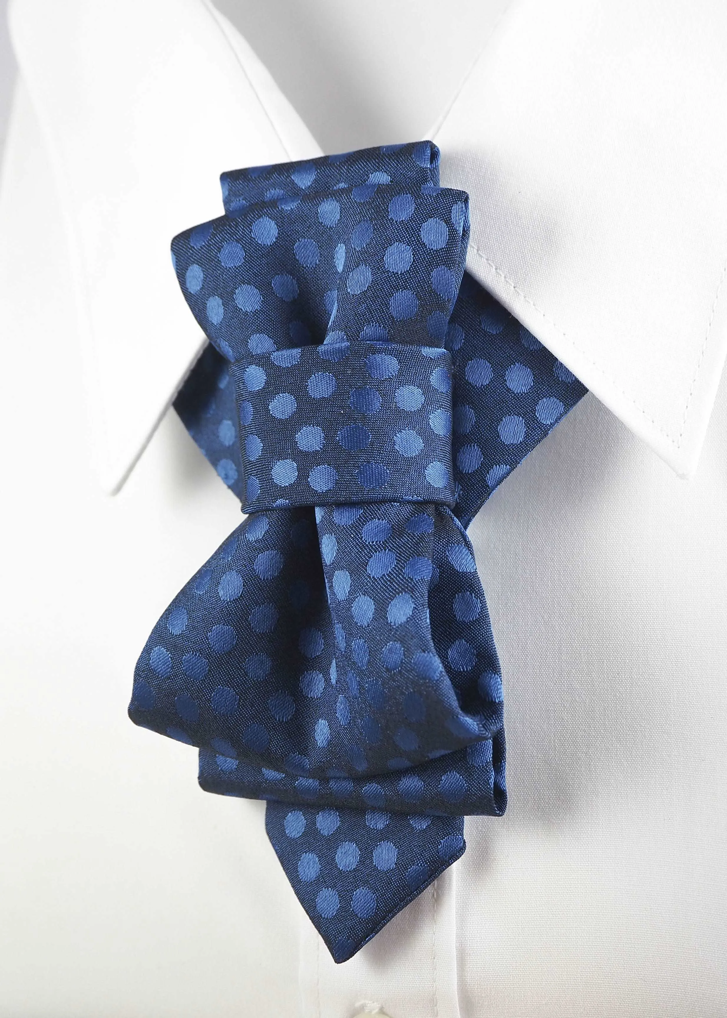 BOW TIE "BLUE CHAMPAGNE"