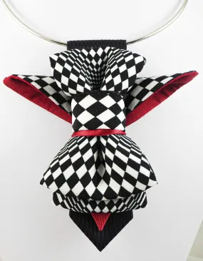 BOW TIE "CHESS BIRD" FOR LADIES