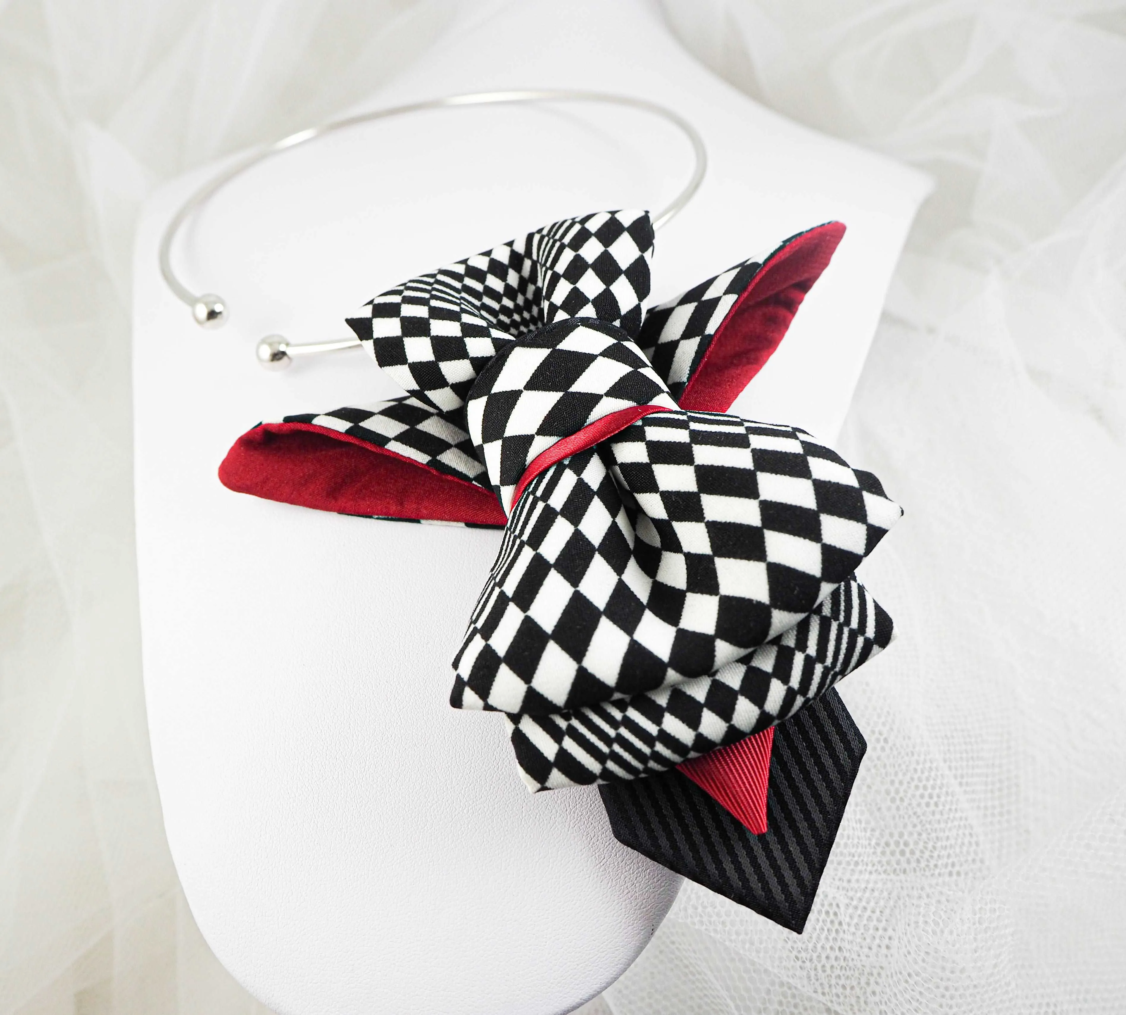 BOW TIE "CHESS BIRD" FOR LADIES