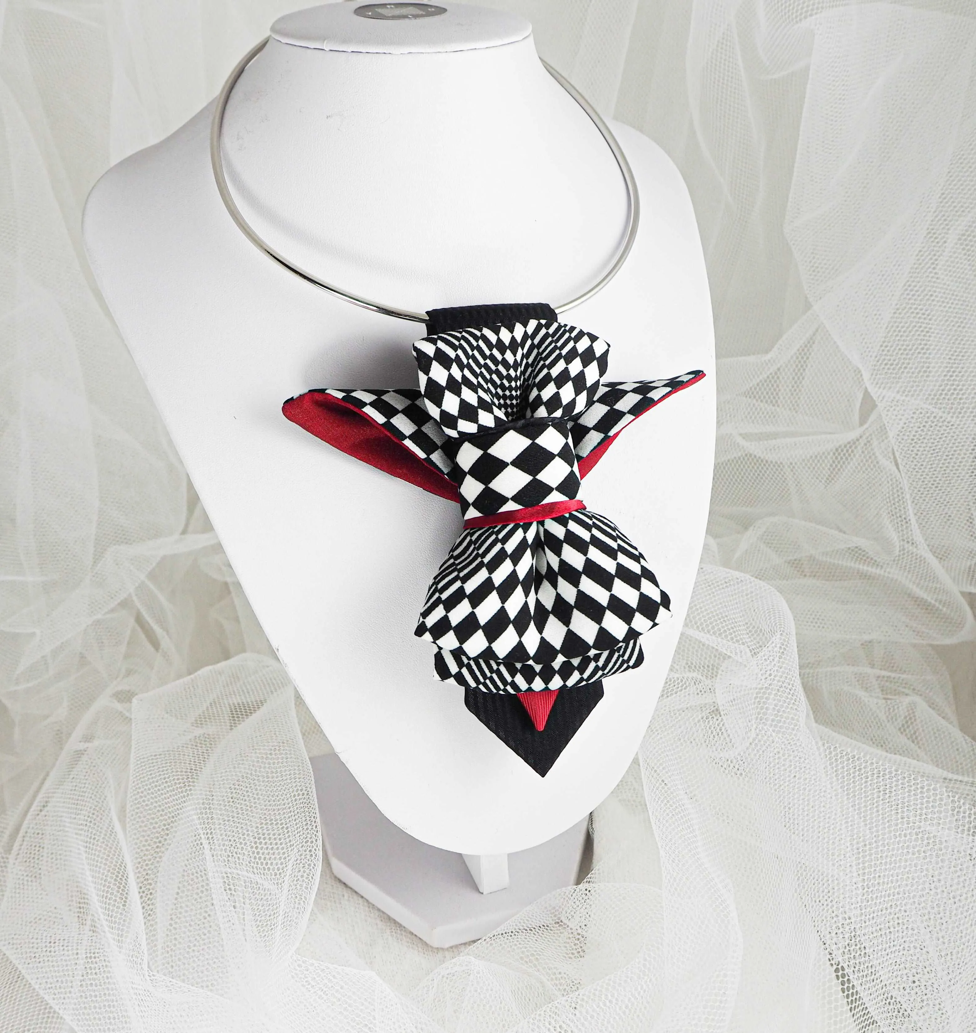 BOW TIE "CHESS BIRD" FOR LADIES