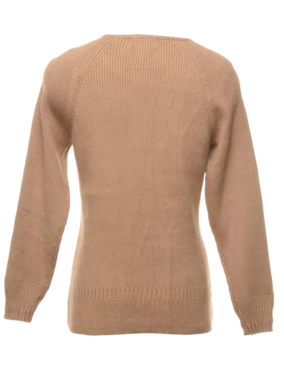 Brown Jumper - M