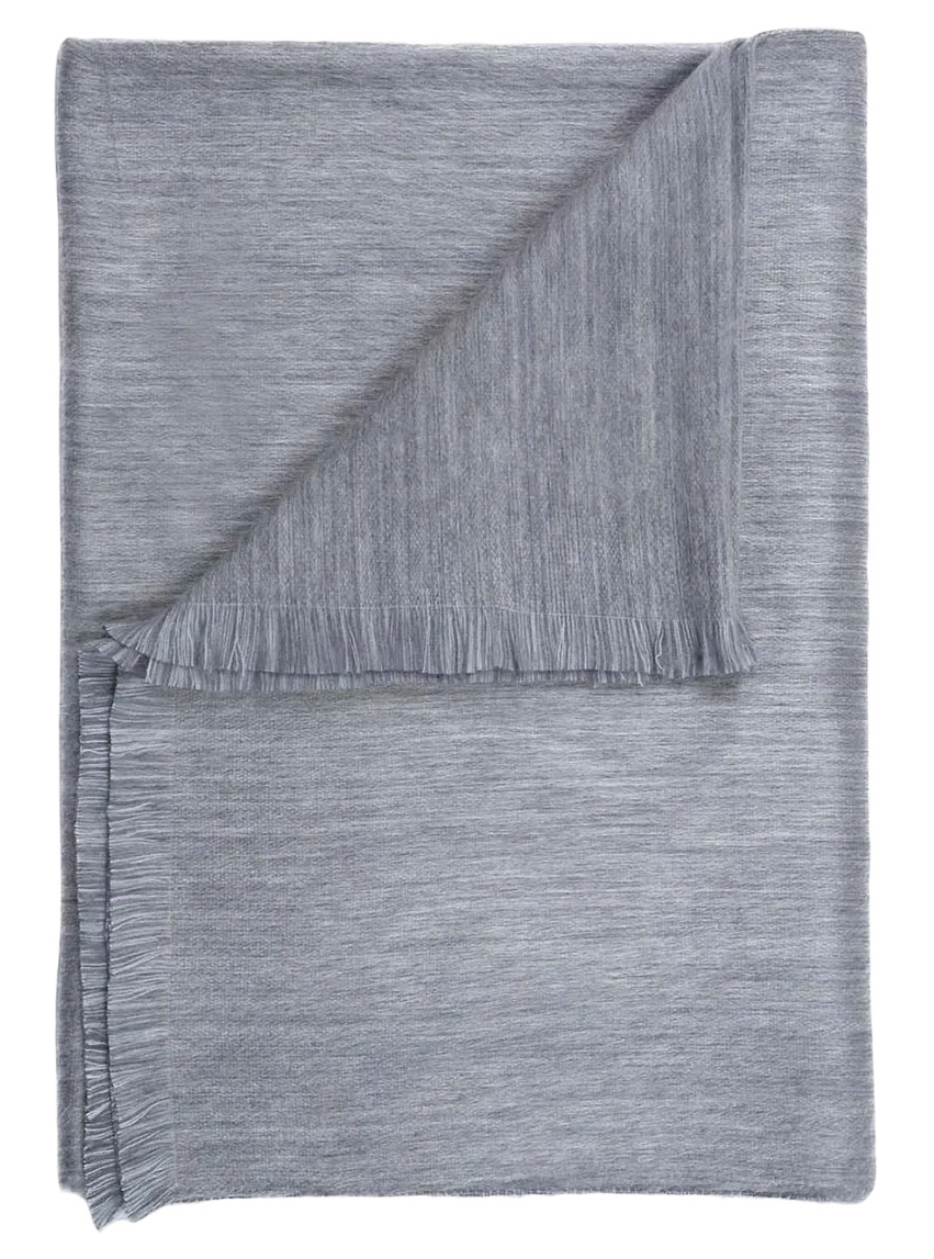 BRUSHED ALPACA THROW