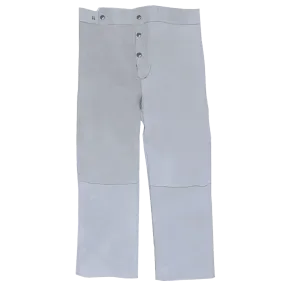 Chrome leather welding trousers