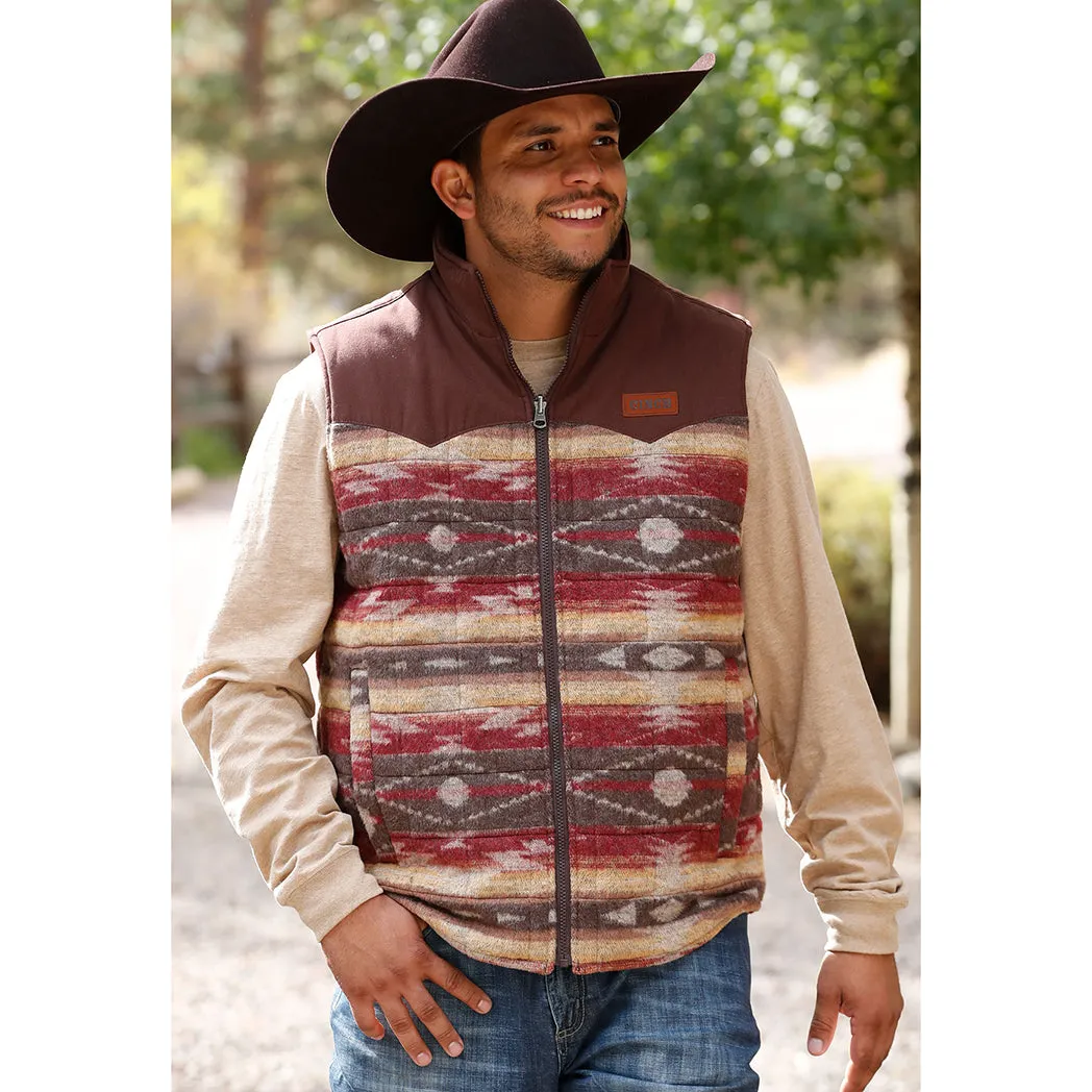 Cinch Burgundy Reversible Vest