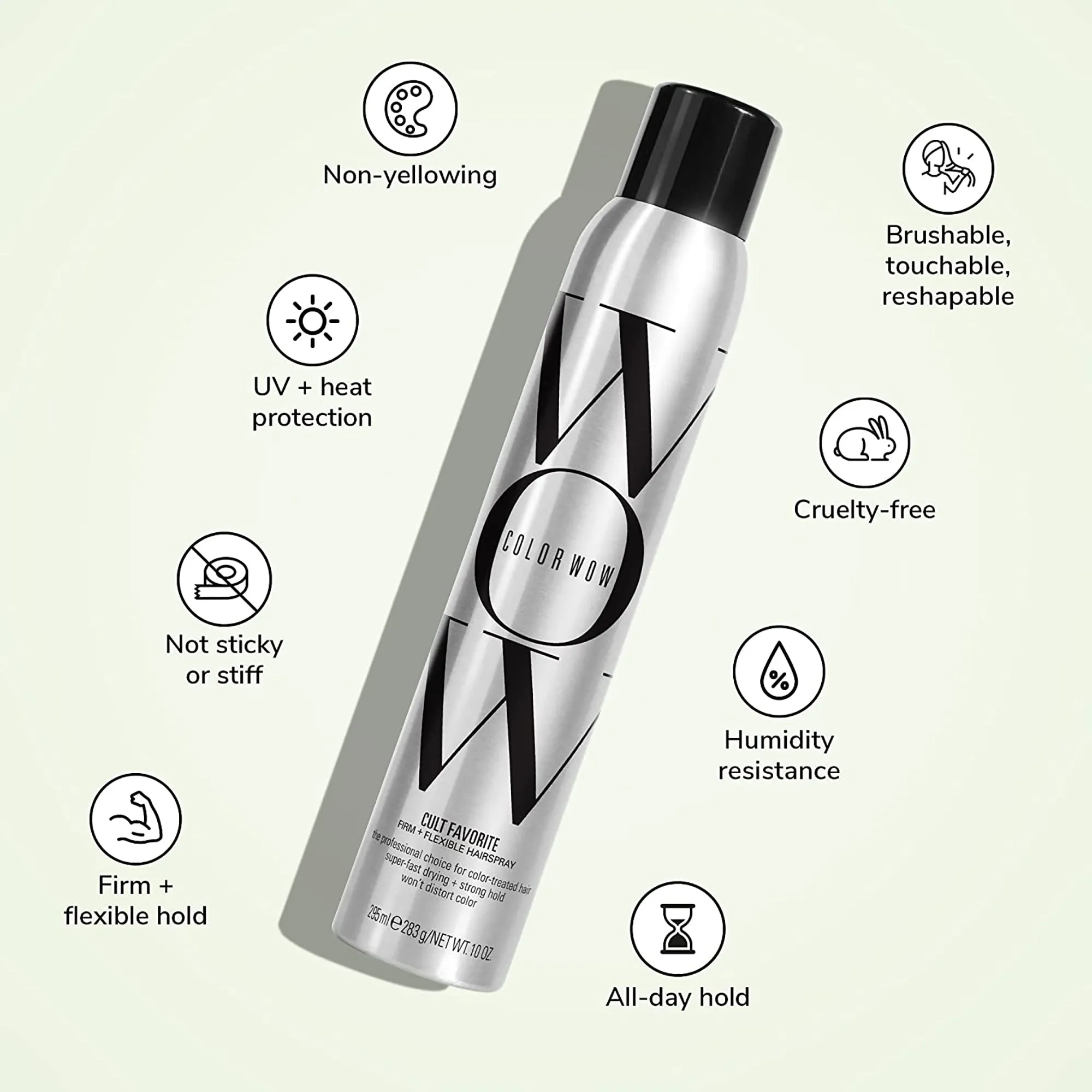 Color Wow Cult Favorite Firm   Flexible Hairspray