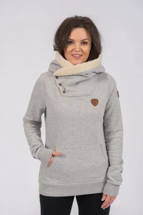 Cora Light Heather Grey Hoodie