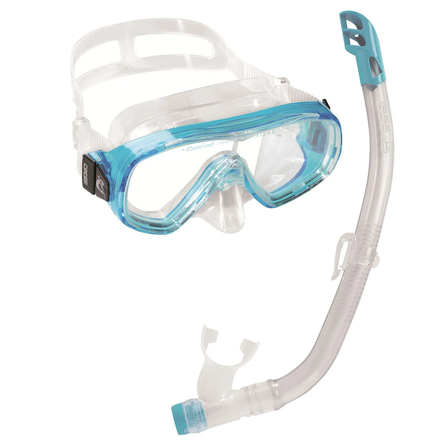 Cressi Ondina Mask And Top Snorkel Combo Set