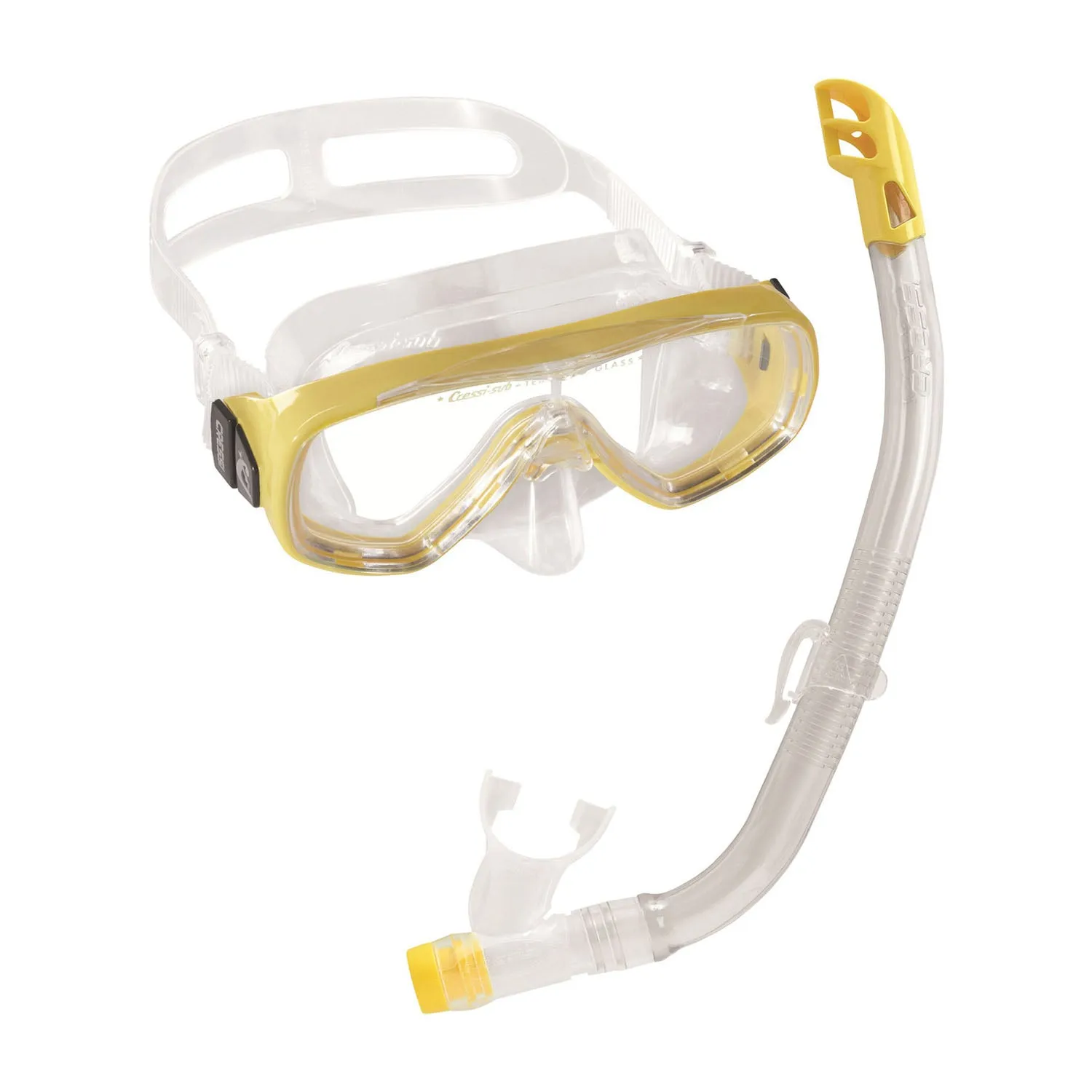 Cressi Ondina Mask And Top Snorkel Combo Set