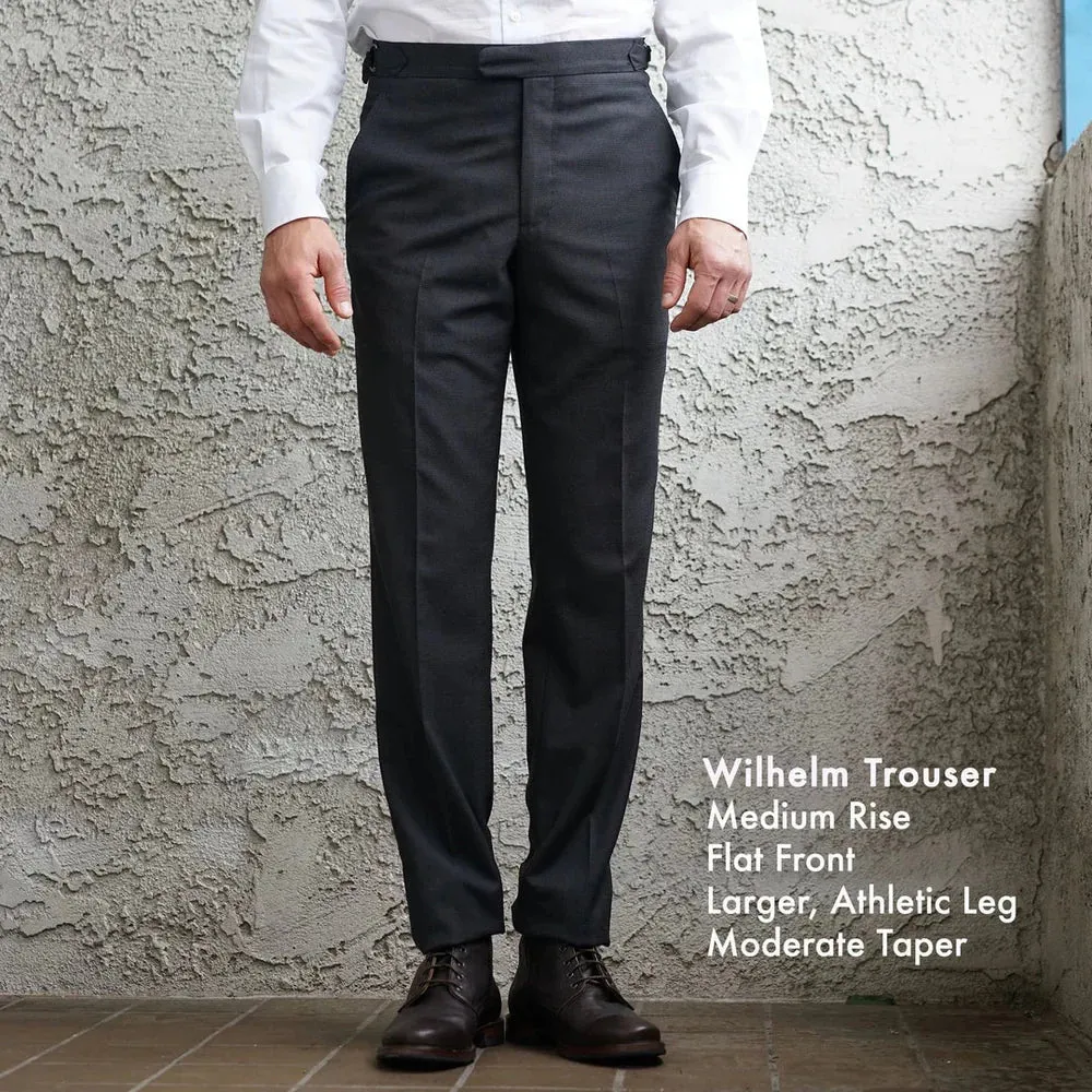 Custom Trousers in OG British Khaki Cramerton 8.5oz Twill (10 Units)