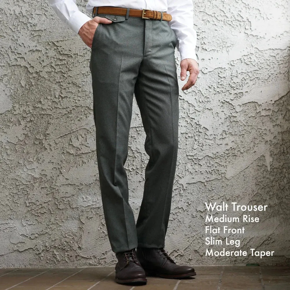 Custom Trousers in OG British Khaki Cramerton 8.5oz Twill (10 Units)