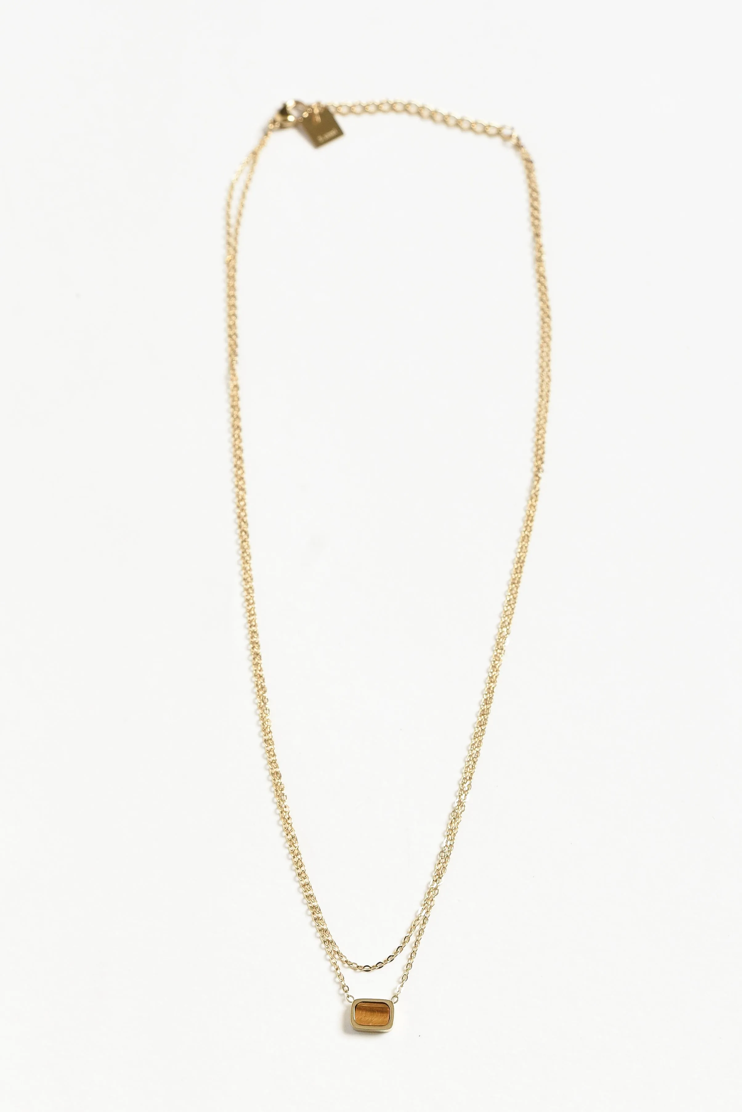 Deauville Gold Plated Layered Necklace