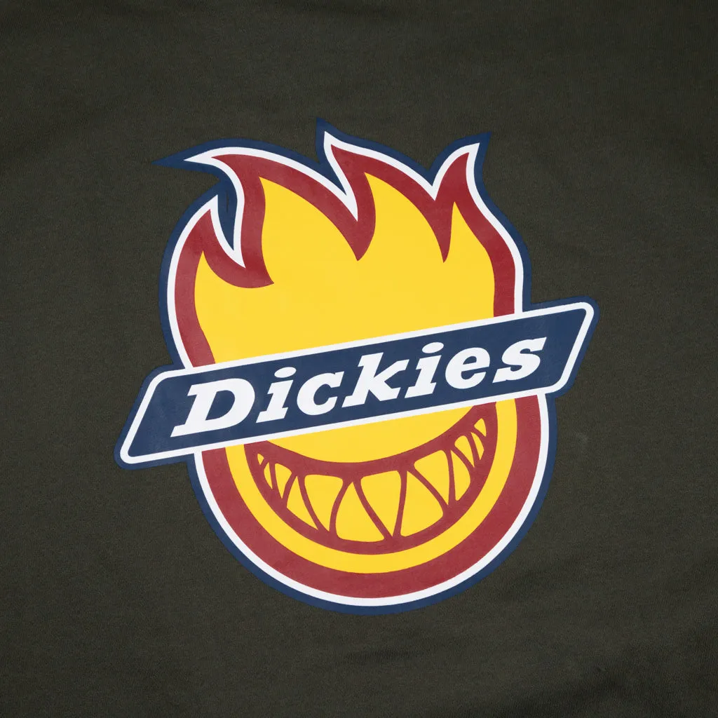 Dickies - Youth Spitfire Pullover Hooded Sweatshirt - Olive Green