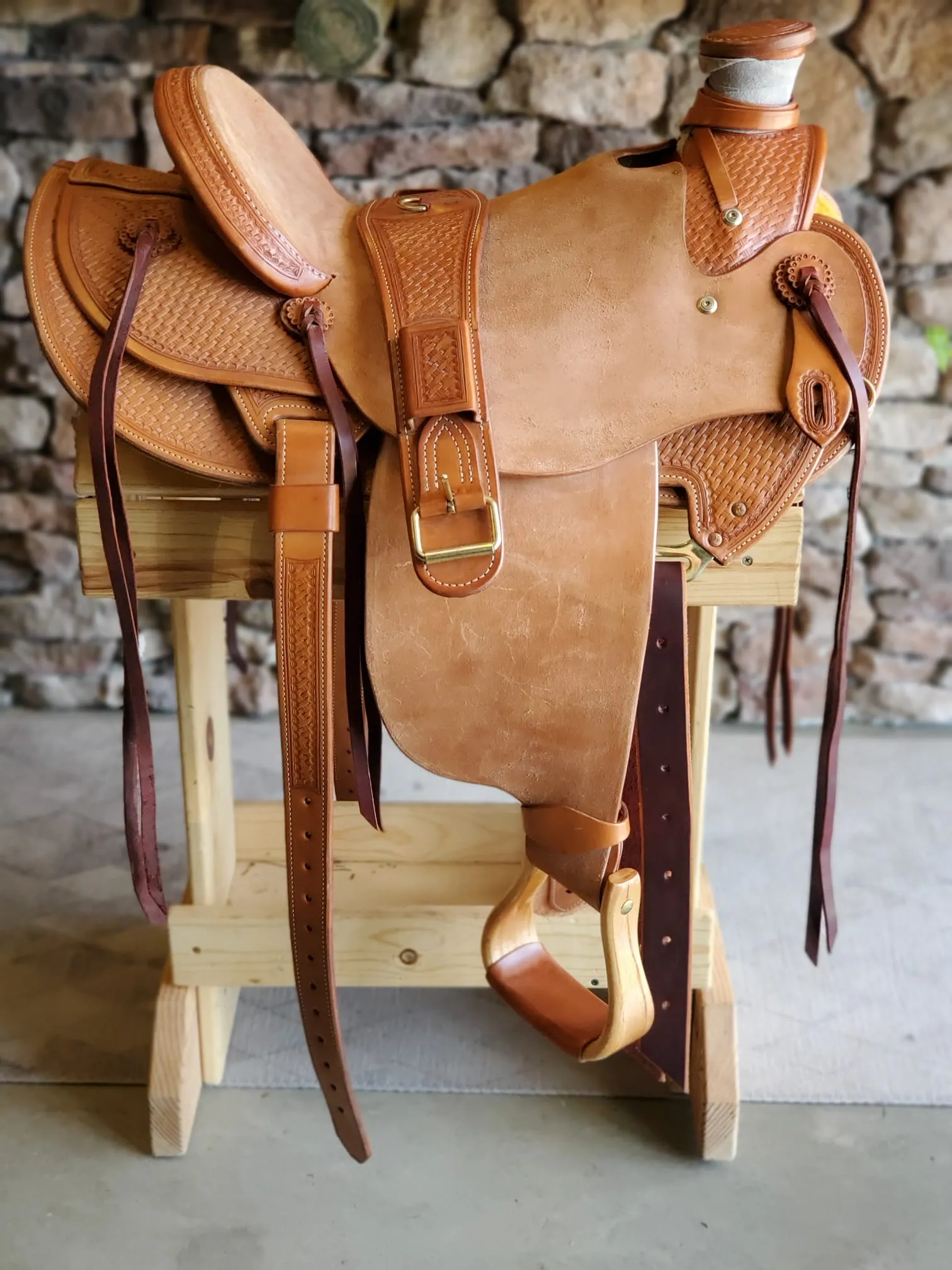 DP Saddlery Western Wade 3229 16in