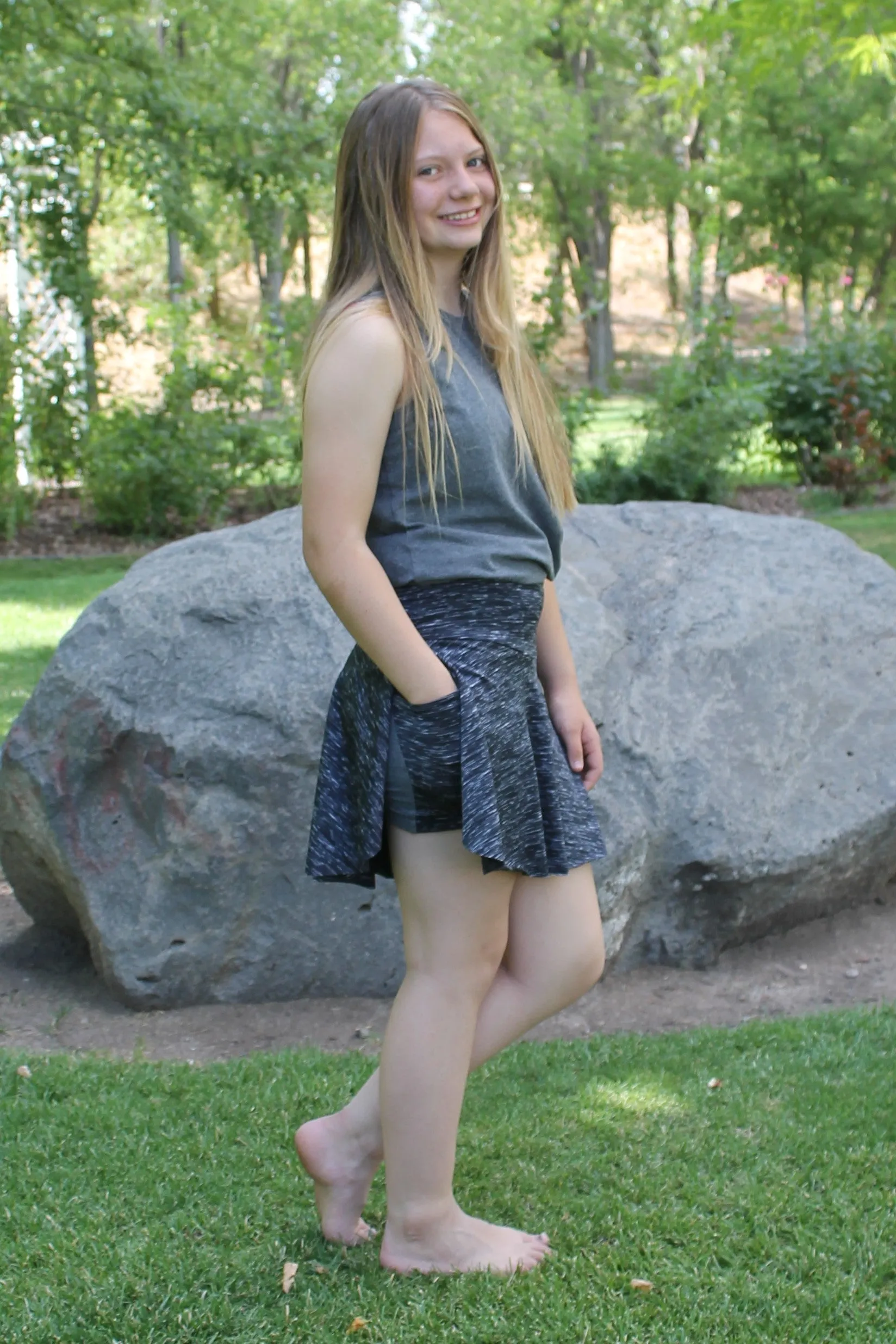 Duet Skirt PDF Sewing Pattern Youth Sizes 2-16