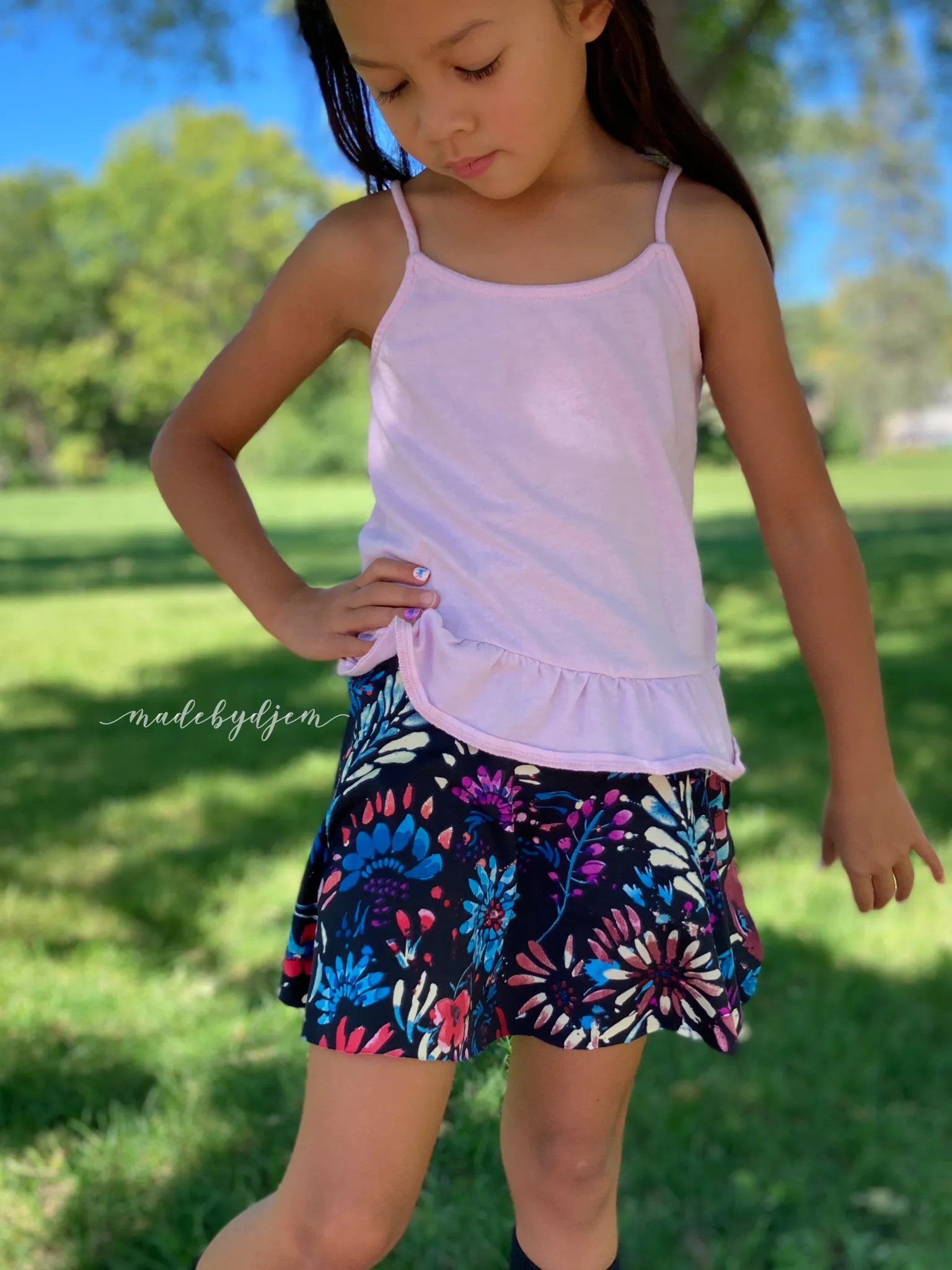 Duet Skirt PDF Sewing Pattern Youth Sizes 2-16