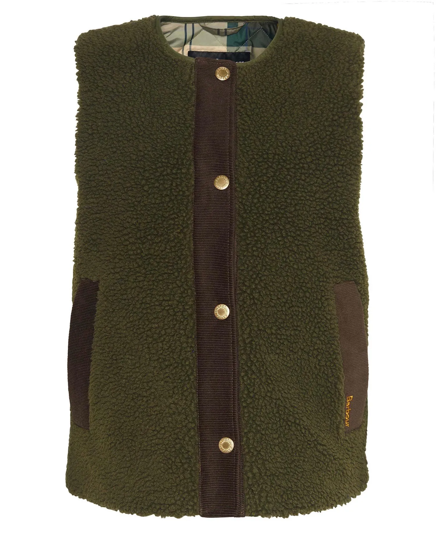 Dulsie Teddy Liner - Olive/Ancient