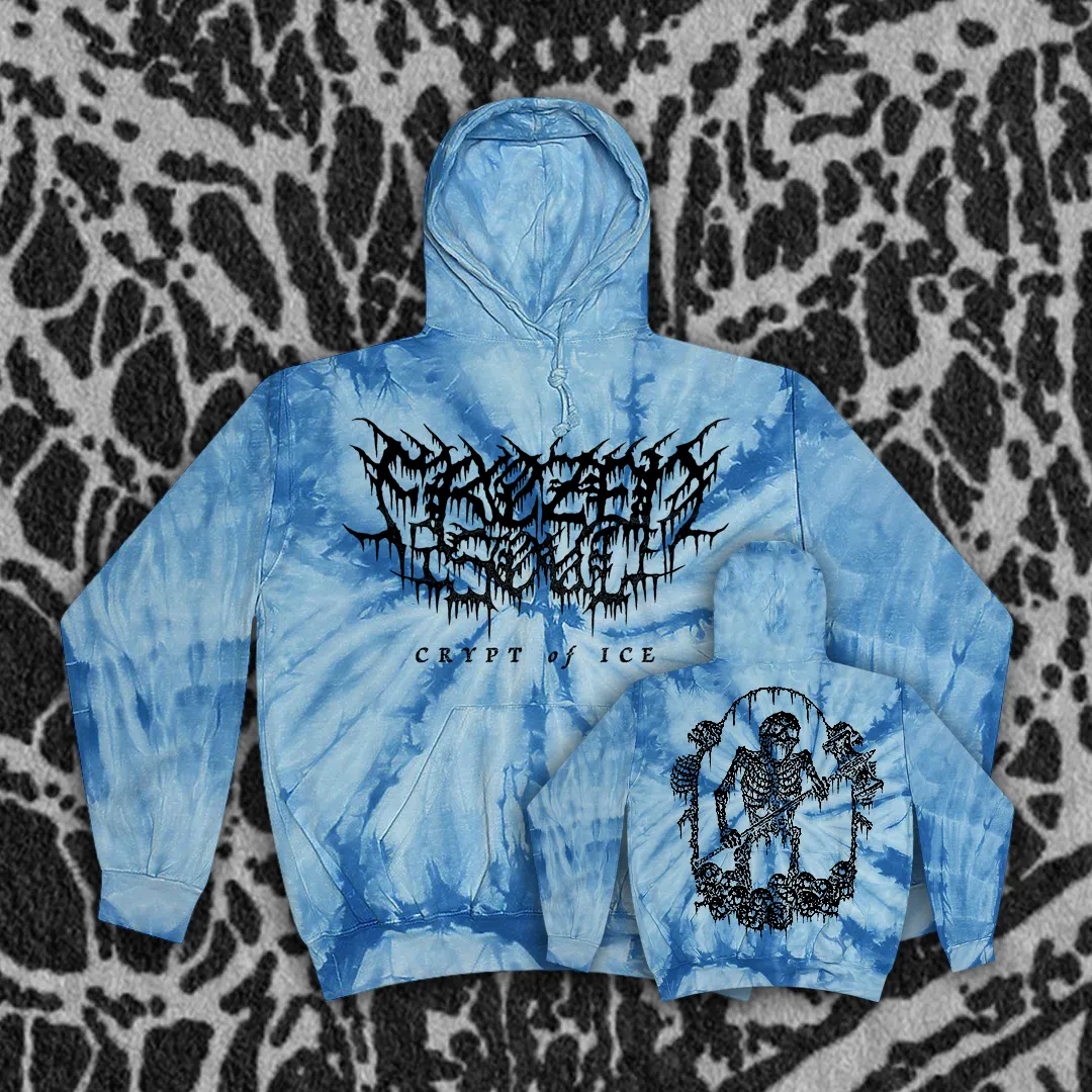 FROZEN SOUL TIE DYE PULLOVER HOOD