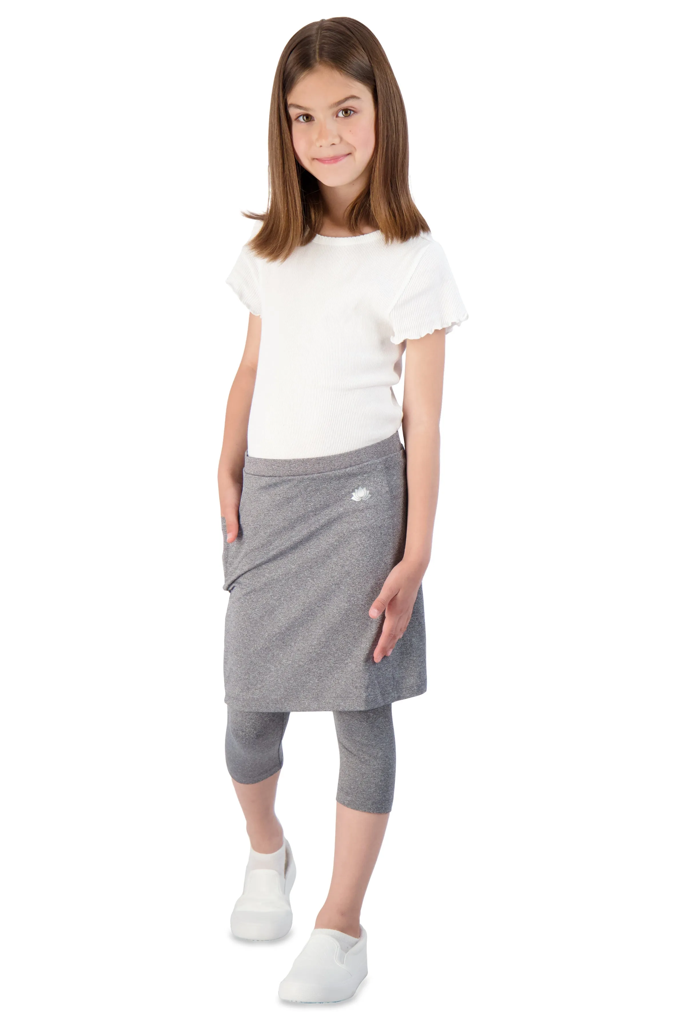 Girls Fit Snoga - Heather Grey