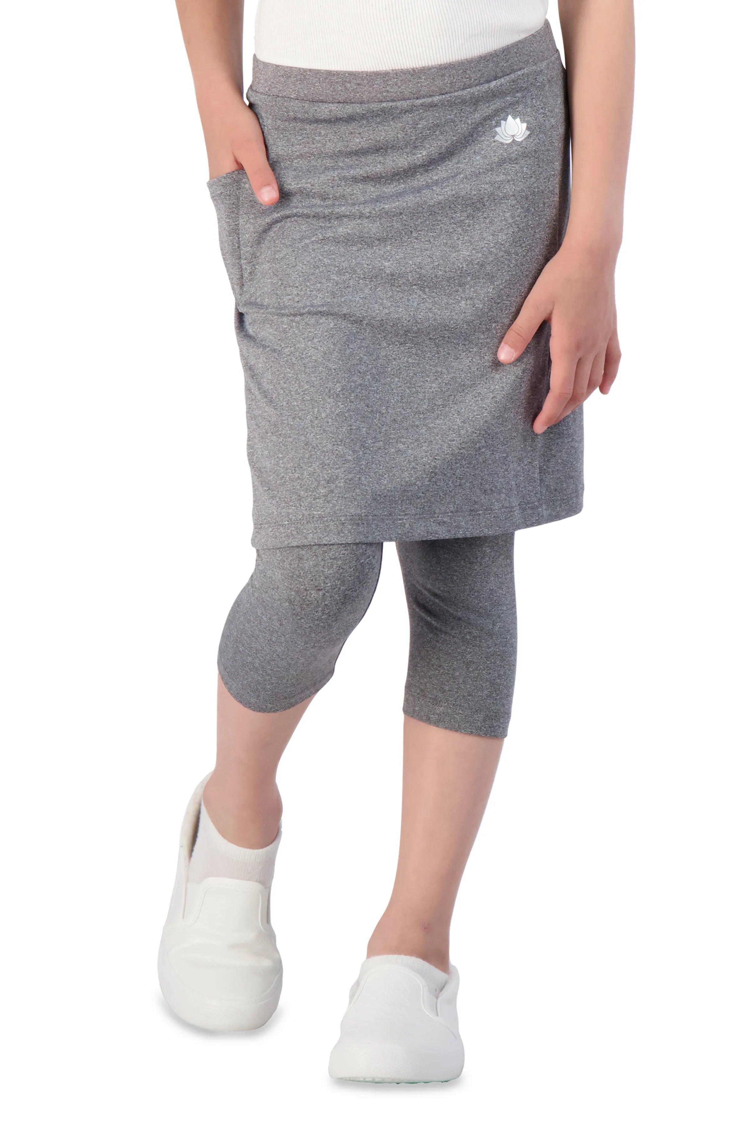 Girls Fit Snoga - Heather Grey