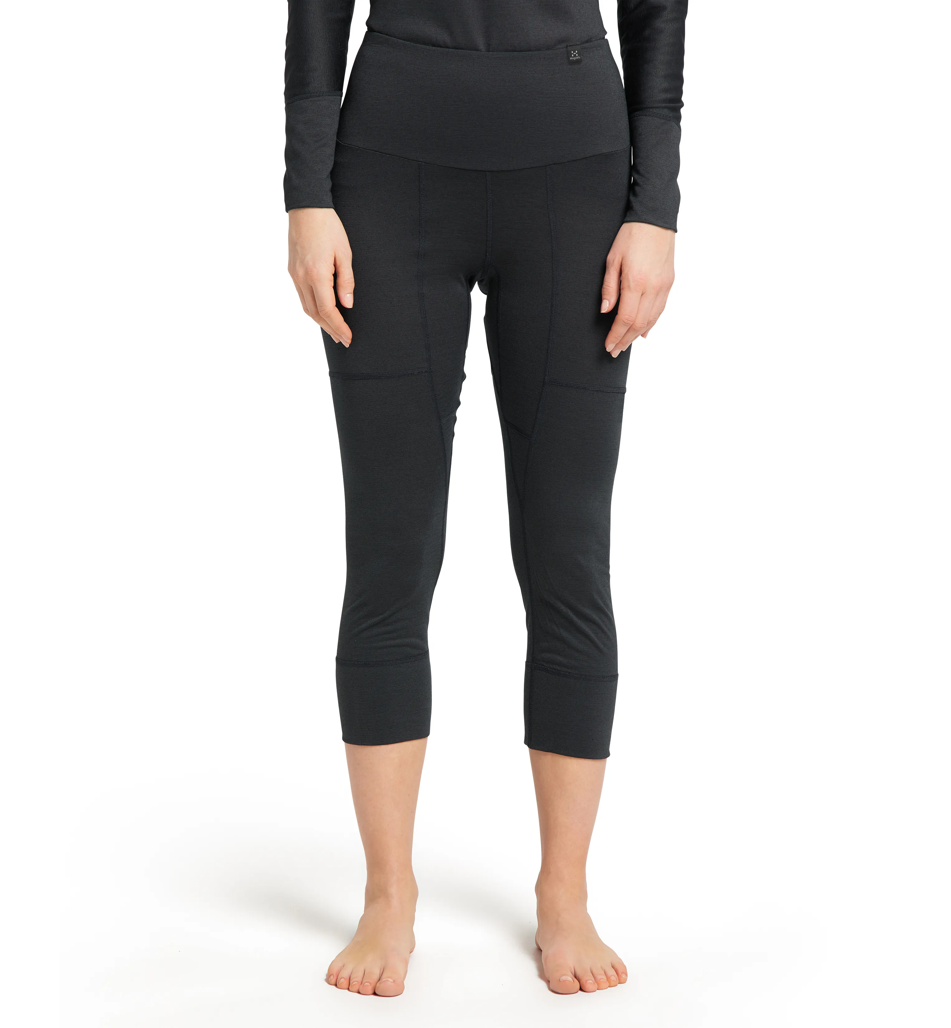 Haglöfs Women&#x27;s Natural Blend Tech 3/4 True Black | Buy Haglöfs Women&#x27;s Natural Blend Tech 3/4 True Black here | Outnorth