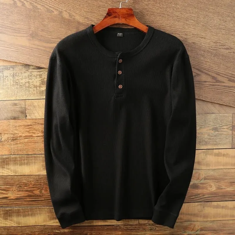 Henley Classic long sleeve shirt for men