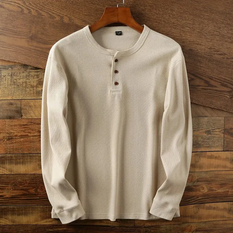 Henley Classic long sleeve shirt for men