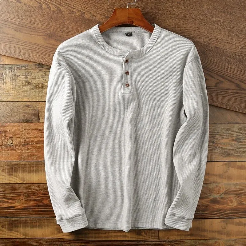 Henley Classic long sleeve shirt for men