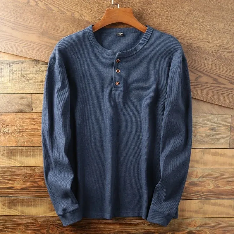 Henley Classic long sleeve shirt for men