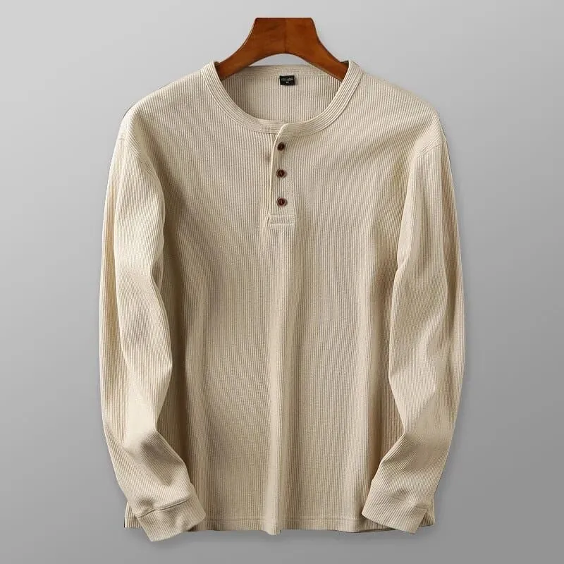 Henley Classic long sleeve shirt for men