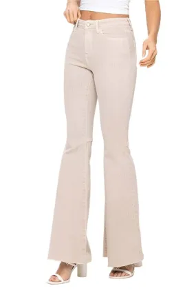 High Rise Super Flare Leg Pants