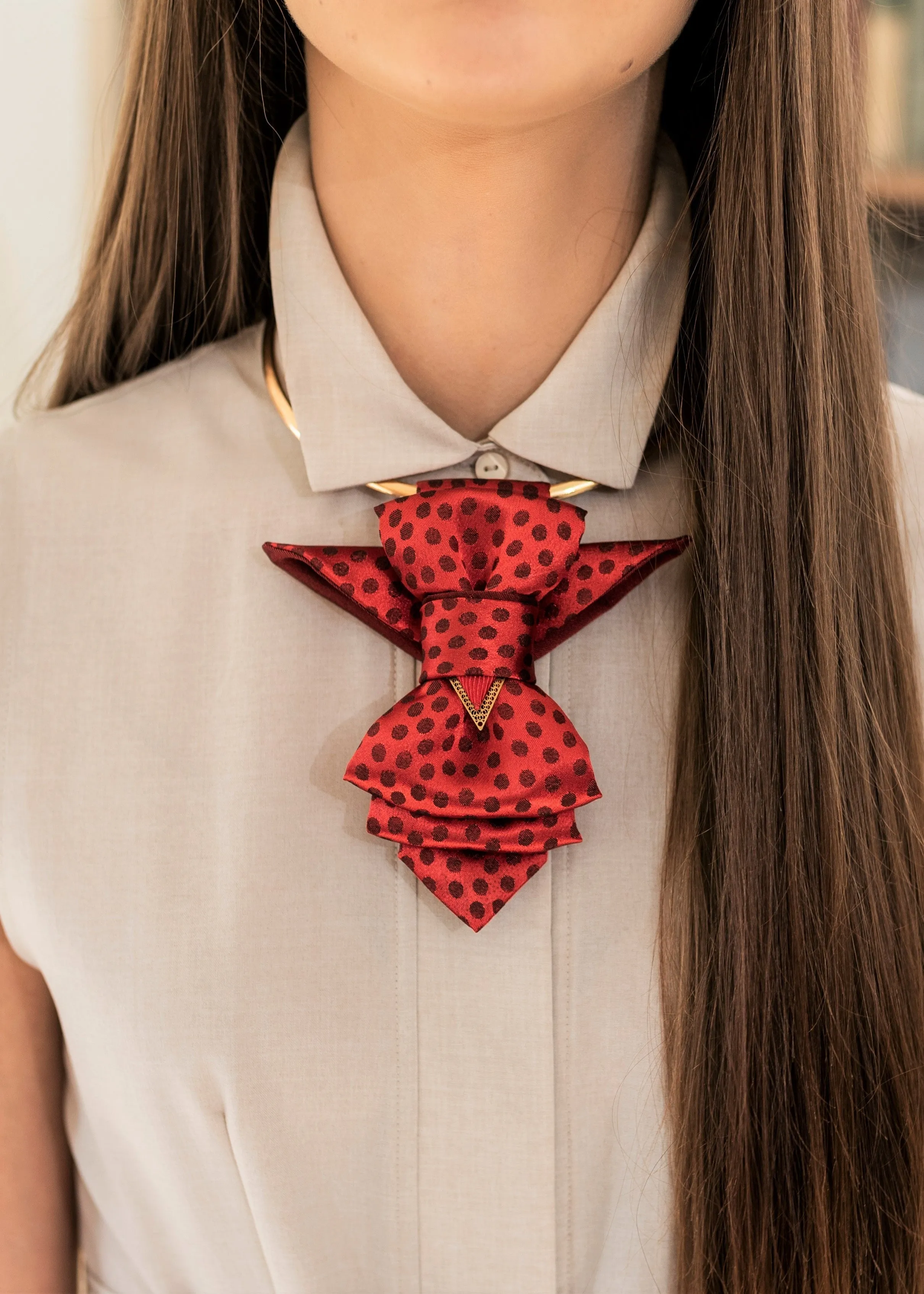 HOPPER TIE RED BIRD FOR LADIES