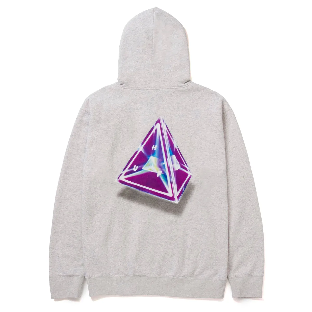 HUF TESSERACT TT PULLOVER HOOD ATHLETIC HEATHER