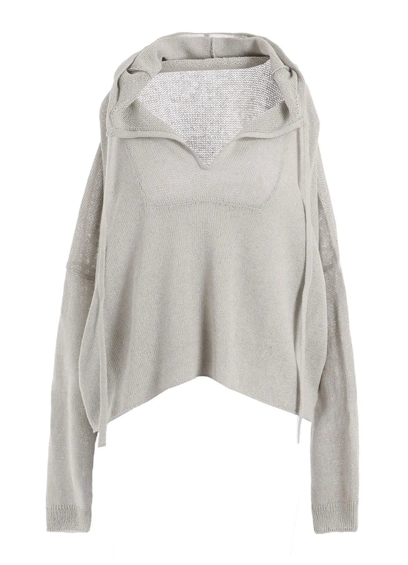 JERSEY BROAD STITCH SKIPPER HOODIE PULLOVER