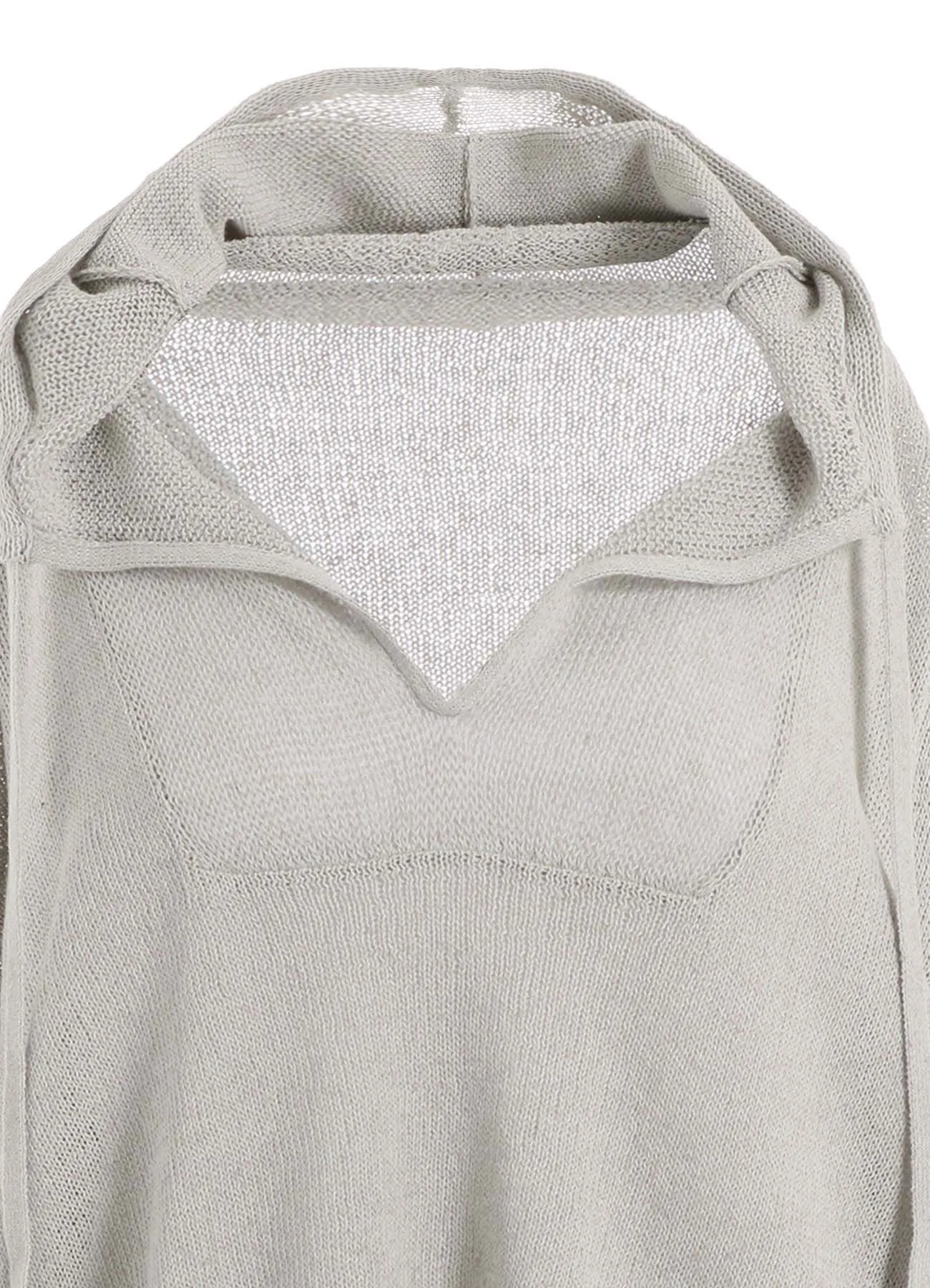 JERSEY BROAD STITCH SKIPPER HOODIE PULLOVER