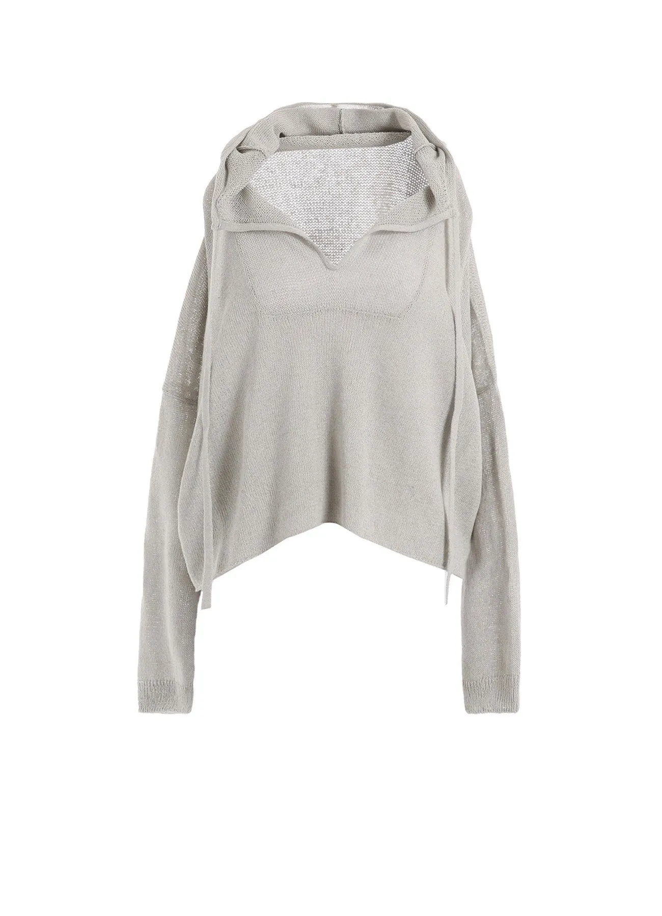 JERSEY BROAD STITCH SKIPPER HOODIE PULLOVER